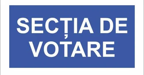 Anunț privind sediile secțiilor de votare din municipiul Giurgiu, la alegerile pentru Președintele României din anul 2025