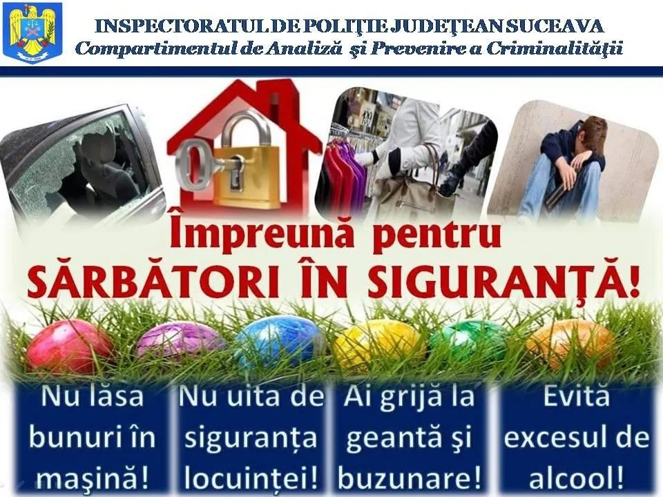ÎMPREUNĂ PENTRU SĂRBĂTORI ÎN SIGURANȚĂ! – Primaria Municipiului Sacele